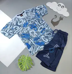تیشرت شلوارک پسرانه