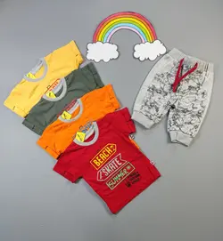 تیشرت شلوارک پسرانه