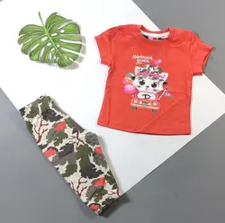 تیشرت شلوارک دخترانه