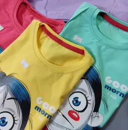 تیشرت شلوارک دخترانه