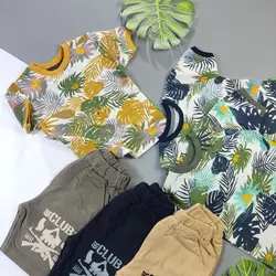 تیشرت شلوارک کتان هاوایی