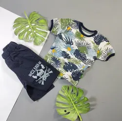 تیشرت شلوارک کتان هاوایی