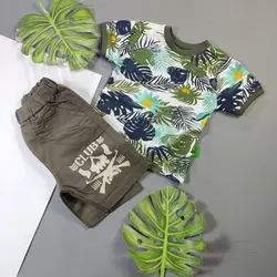 تیشرت شلوارک کتان هاوایی