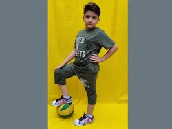 تیشرت شلوارک پسرانه اسکیت