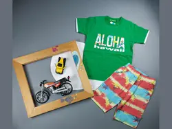 تیشرت شلوارک پسرانه هاوایی