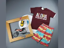 تیشرت شلوارک پسرانه هاوایی