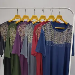 تیشرت زنانه سنگ دوزی