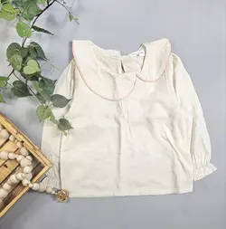 شومیز یقه دار دخترانه