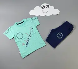تیشرت شلوارک پسرانه