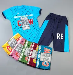 تیشرت شلوارک پسرانه