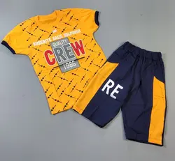 تیشرت شلوارک پسرانه