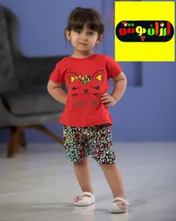 تیشرت شلوارک دخترانه