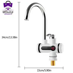 شیر با آبگرمکن لحظه ای سر خود