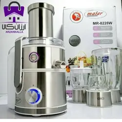 آبمیوه گیری ۴ کاره مایر مدل MR-8228 W
