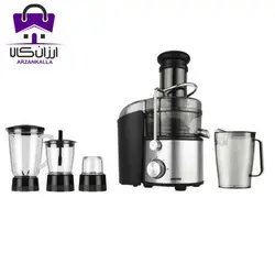 آبمیوه گیری چهار کاره جی پاس GEEPAS مدل GSB-44016