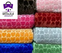 پتو دو نفره قلبی ترولاو مدل کلودی