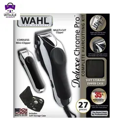 ماشین اصلاح سر و صورت وال مدل Deluxe Chrome Pro