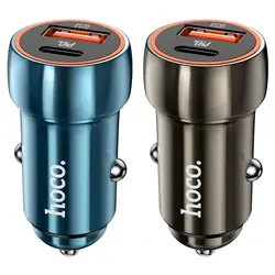 شارژر فندکی Z46A USB QC3.0 PD20W هوکو (یکسال گارانتی تعویض)