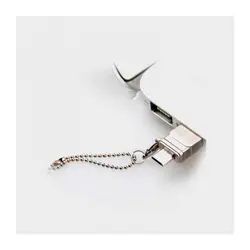 فلش مموری SSK USB 2.0 OTG مدل SFD258 ظرفیت 16 گیگابایت