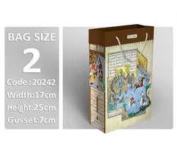 ساک دستی مقوایی سایز 2