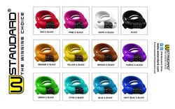 قفل دوچرخه تسمه ای رمزدار