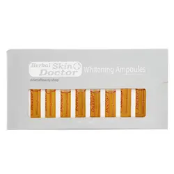 پک ویال سفید کننده پوست دکتر اسکین 10 عددی