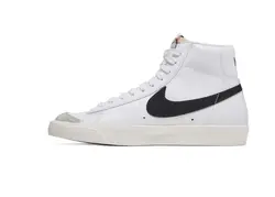 کفش بسکتبال نایک بلیزر Nike Blazer Mid 77 Vintage White Black سفید/مشکی