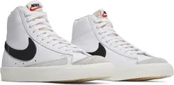 کفش بسکتبال نایک بلیزر Nike Blazer Mid 77 Vintage White Black سفید/مشکی