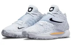 کفش بسکتبال مدل نایک Nike KD 14 Wolf Grey سفید