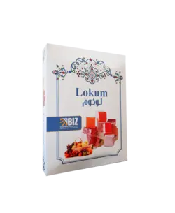 لوکوم میوه ای ۴۸۰ گرمی BIZ