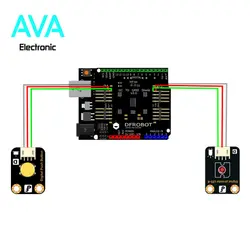 شیلد تبدیل پروتکل I2C به GPIO مناسب آردوینو I2C to GPIO Shield V2.0