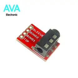 ماژول جک استریو 3.5 میلیمتری TRRS