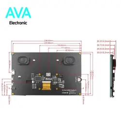 نمایشگر 10.1 اینچ با اسپیکر و ورودی HDMI و رزولوشن 1280x800