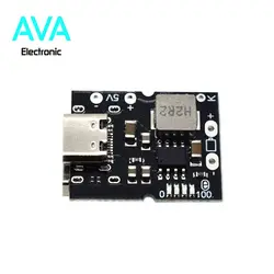 ماژول پاور بانک Type C با محافظ شارژ باتری و LED نشانگر شارژ