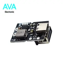 ماژول پاور بانک Type C با محافظ شارژ باتری و LED نشانگر شارژ