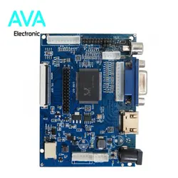 برد درایور LCD با ورودی AV، HDMI و VGA