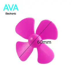 ملخ 4 پره پلاستیکی مرغوب با قطر 60 میلی متر بسته 5 تایی