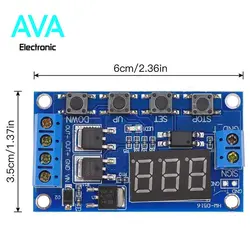 ماژول تایمر قابل تظیم 12 تا 24 ولت با خروجی CMOS