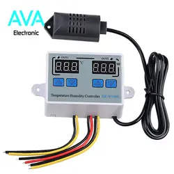 کنترلر دما و رطوبت 12 ولت مدل XH-W1099
