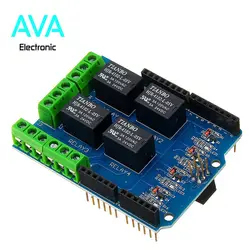 شیلد رله ۴ کانال آردوینو Arduino Relay Shield