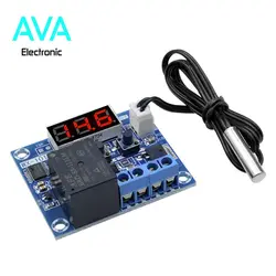 ماژول کنترلر دما و ترموستات دیجیتال WX-101W با سنسور ضد آب