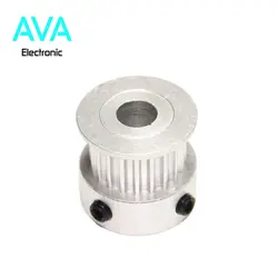 پولی 16 دندانه GT2 مخصوص پرینتر سه بعدی شفت 5 میلیمتری
