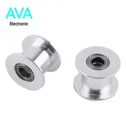 پولی هرزگرد بدون دندانه GT2 مخصوص پرینتر سه بعدی شفت 5 میلیمتری