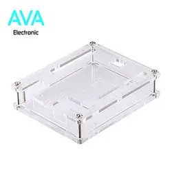 جعبه پلکسی شفاف برد آردوینو UNO و Leonardo