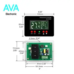 ترموستات دیجیتال XH-W1621 با ولتاژ کاری 220 ولت