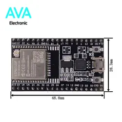 برد توسعه ESP32 WROOM-32U دارای WIFI ، بلوتوث و مبدل CP2102