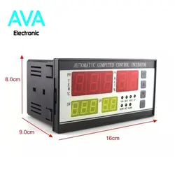 دستگاه ترموستات دما و رطوبت جوجه کشی تمام اتوماتیک