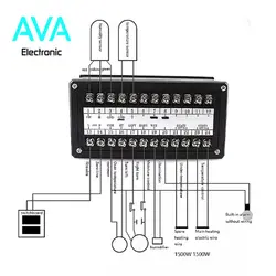 دستگاه ترموستات دما و رطوبت جوجه کشی تمام اتوماتیک