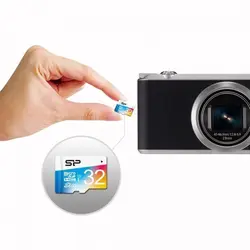کارت حافظه microSDHC سیلیکون پاور مدل Elite کلاس 10 استاندارد UHC-I U1 سرعت 100MBps ظرفیت 32 گیگابایت