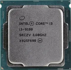 پردازنده مرکزی اینتل سری Coffee Lake مدل Core i3-9100